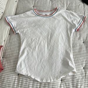 Maeve by Anthropologie size Small white tee